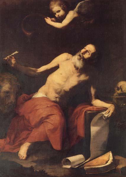 Jusepe de Ribera St.Jerome Hears the Trumpet oil painting image